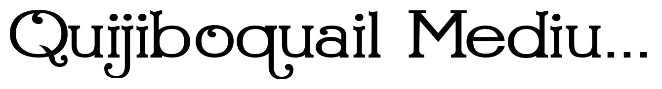 Quijiboquail Medium
